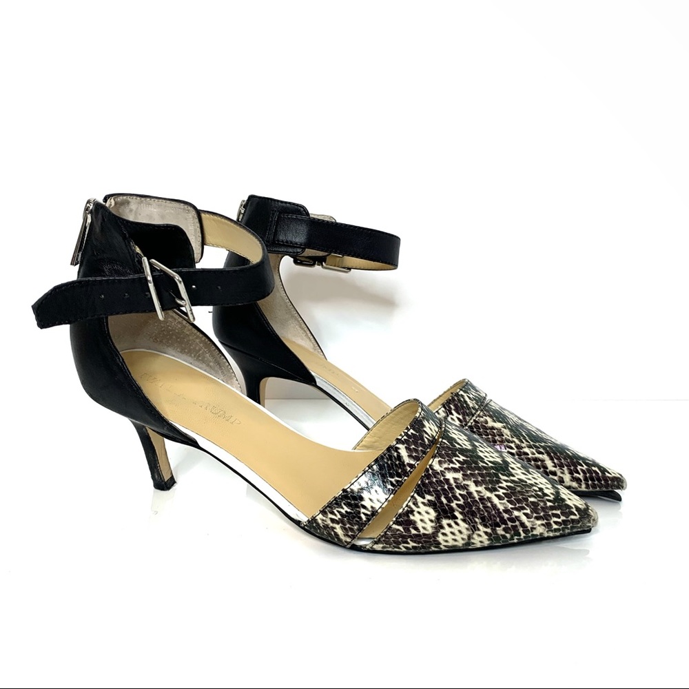 Ivanka Trump Ankle Strap High Heel Pointed Toe